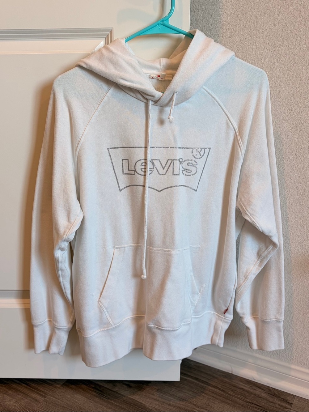 Levi's white hoodie